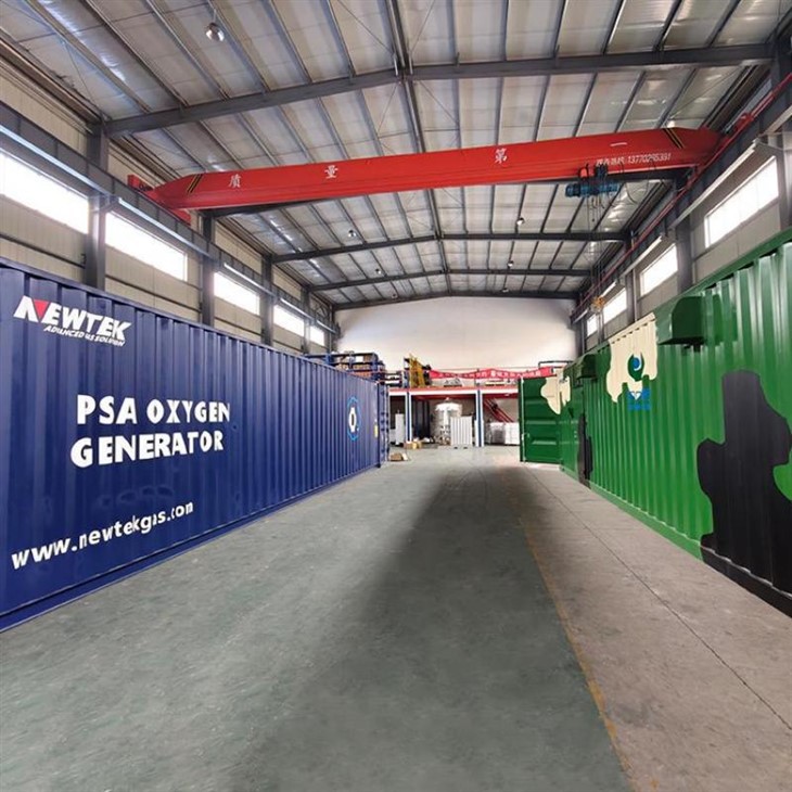 Generadur Ocsigen Math Cynhwysydd